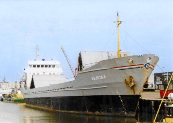 Verona moored in Harlingen
