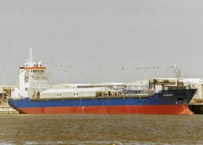 Vliediep moored in Delfzijl, 12-05-2001