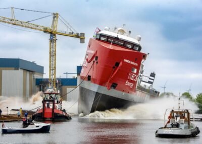 Carbon Destroyer 1 launched at shipyard Niestern-Sander B.V., 16-05-2025