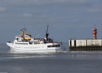 Fair Lady departing from Büsum to Heligoland, 18-05-2023