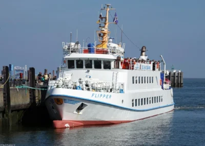 Flipper moored in Cuxhaven, 31-08-2024