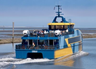 Frisia E-I departing from Norddeich, 03-05-2025