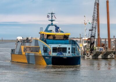 Frisia E-I arriving in Norddeich, 03-05-2025