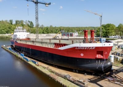 Longstar under construction at GS Yard in Waterhuizen, 09-05-2025
