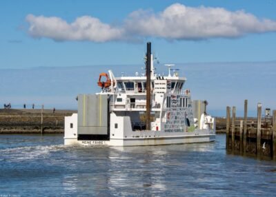 Meine Fähre 1 departing from Norddeich, 03-05-2025
