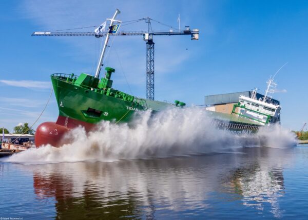 Tidan launched at shipyard Ferus Smit B.V., 09-05-2025