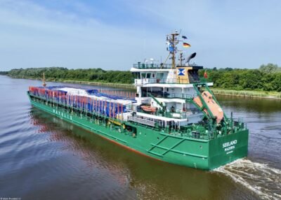 Seeland passing Breiholz in Kiel Canal, 22-06-2025