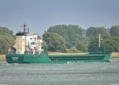 Swami inbound Rotterdam passing Rozenburg, 09-06-2025