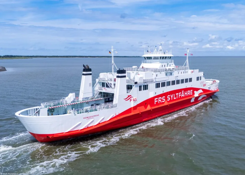 Romoexpress arriving in Havneby, 06-07-2025