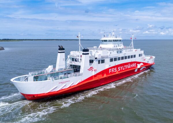 Romoexpress arriving in Havneby, 06-07-2025
