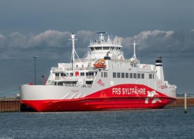 Romoexpress moored in Havneby, 11-07-2025