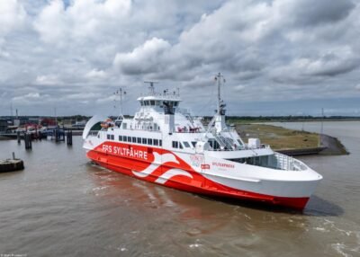 Sylt Express arriving in Havneby, 06-07-2025