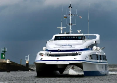 Tiger arriving in Harlingen, 22-04-2022
