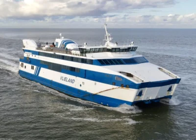 Vlieland arriving at Harlingen, 23-07-2022