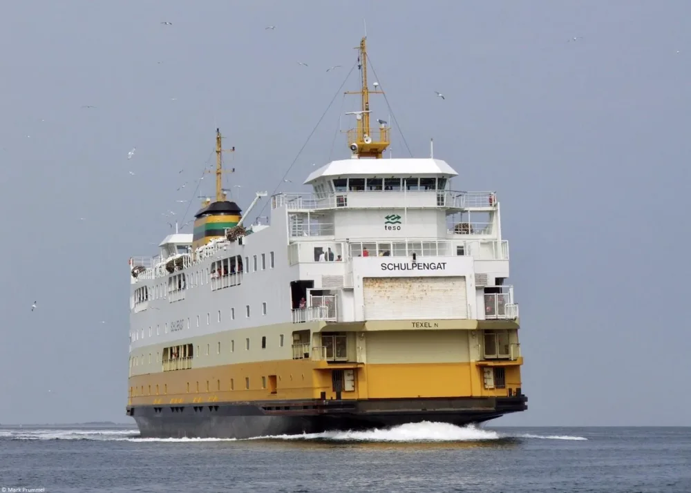 Schulpengat arriving in Den Helder, 03-07-2005