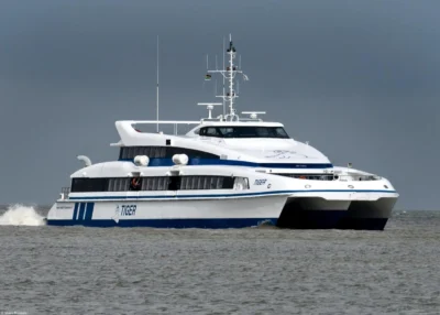 Tiger arriving in Harlingen, 22-04-2022