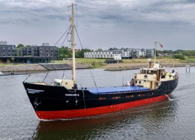 Caroline S. arriving in Haderslev, 15-07-2025