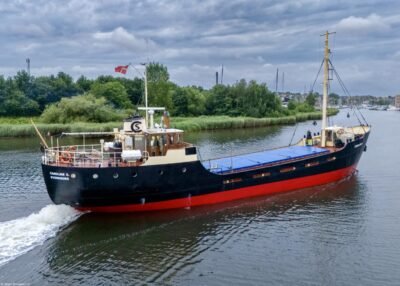 Caroline S. arriving in Haderslev, 15-07-2025