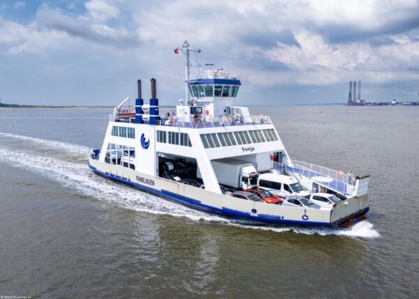 Fenja arriving in Esbjerg, 14-07-2025