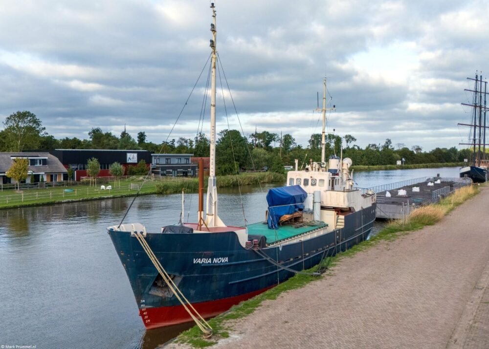 Varia Nova moored in Franeker, 16-08-2025