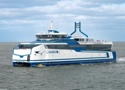 Willem Barentsz underway from Harlingen to Terschelling, 16-08-2025