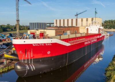 Baltic Sail under construction at GS Yard in Waterhuizen, 07-09-2025