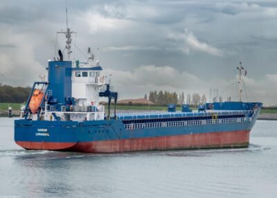 Harun leaving Terneuzen, 16-10-2025