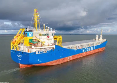 JSP Halmø arriving in Terneuzen, 14-10-2025