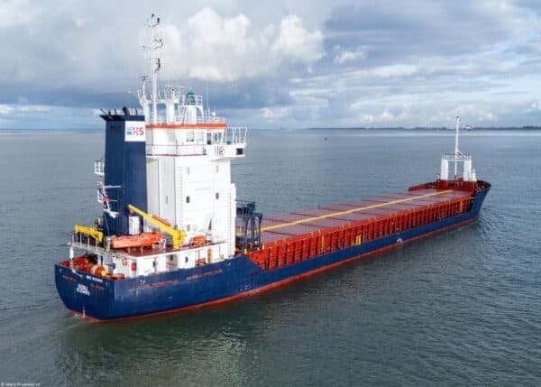 Kerli arriving in Terneuzen, 14-10-2025