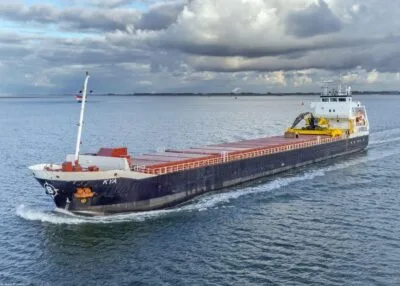 Kya leaving Terneuzen, 14-10-2025
