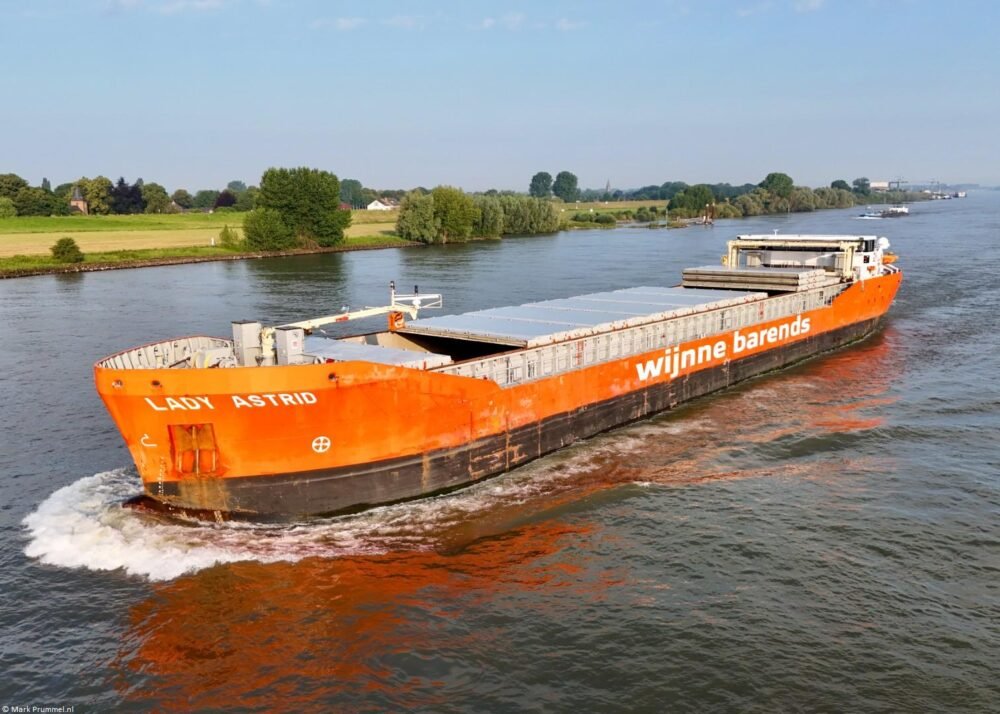 River Rhine passing Tolkamer LADY