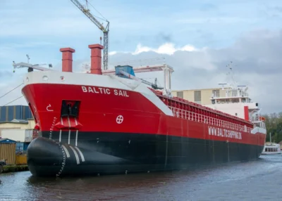 Baltic Sail under construction at SAS Waterhuizen B.V., 26-10-2025
