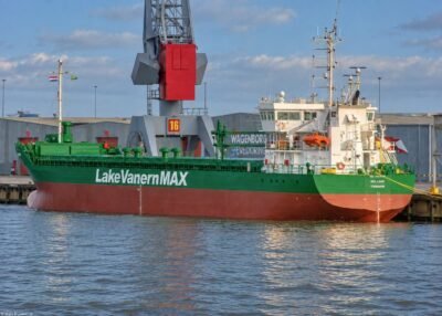 Kolland moored in Delfzijl, 26-10-2025