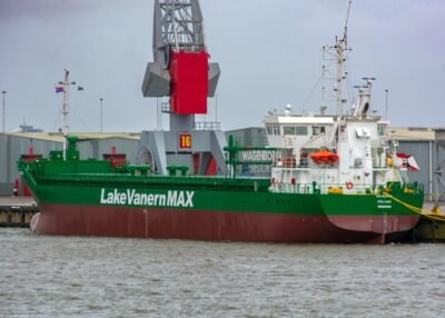 Kolland moored in Delfzijl, 26-10-2025