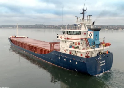 Haafjell arriving in Kolding, 26-12-2025