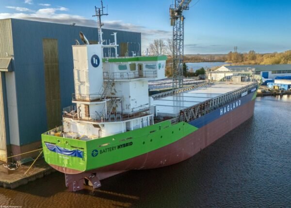 Hagland Polaris under construction at shipyard Royal Bodewes, 30-11-2025