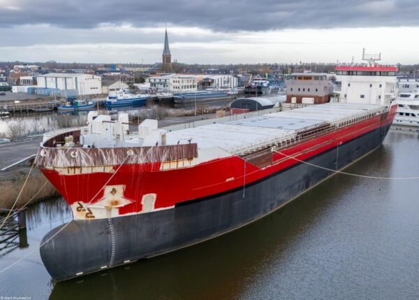 Hull 758 fitting out as Longbay at Bijlsma Shipyard B.V., 30-12-2025