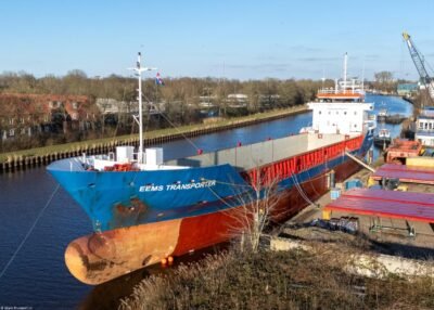 Eems Transporter moored in Delfzijl, 14-02-2026