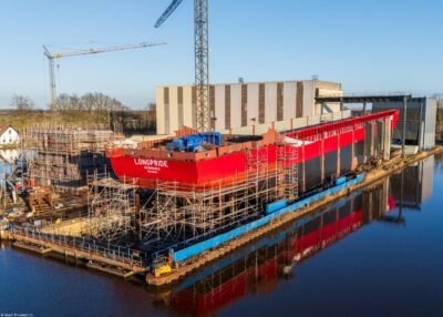 Longpride under construction at GS Yard in Waterhuizen, 14-02-2026