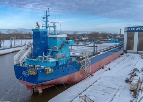Sofia VG under construction at shipyard Royal Bodewes B.V. in Foxhol, 10-01-2026