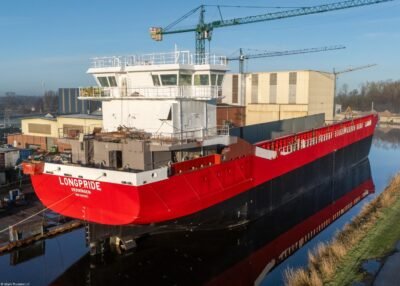 Longpride under construction at GS Yard in Waterhuizen, 15-03-2026