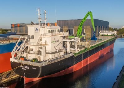 Aasvard under construction at shipyard Royal Bodewes, 02-05-2026