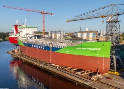Hagland Poseidon under construction at shipyard Royal Bodewes, 01-05-2026