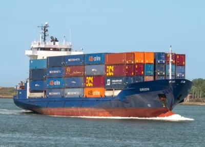 Orion inbound Rotterdam, 25-05-2026
