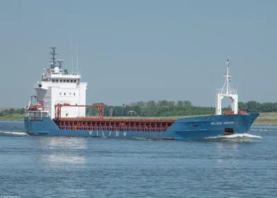 Wilson Heron inbound Rotterdam, 25-05-2026