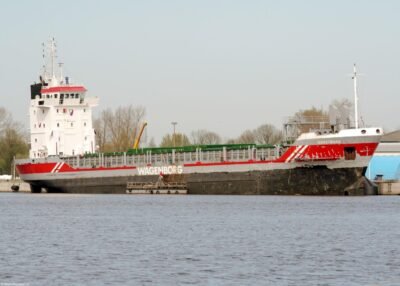 Gaastborg moored in Willemshaven, 13-04-2007