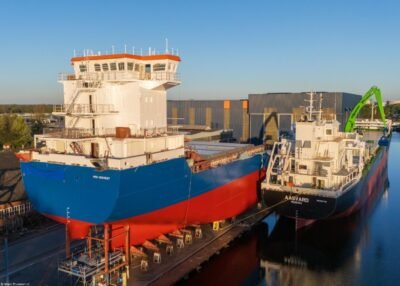 CLI Pride II under construction at shipyard Royal Bodewes, 02-05-2026