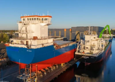 CLI Pride II under construction at shipyard Royal Bodewes, 02-05-2026