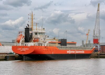 Lady Habarka moored in Delfzijl, 08-06-2026