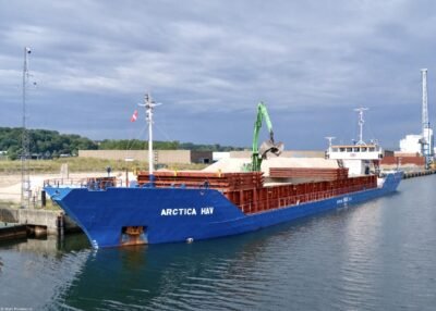 Arctica Hav moored in Vejle, 31-07-2026